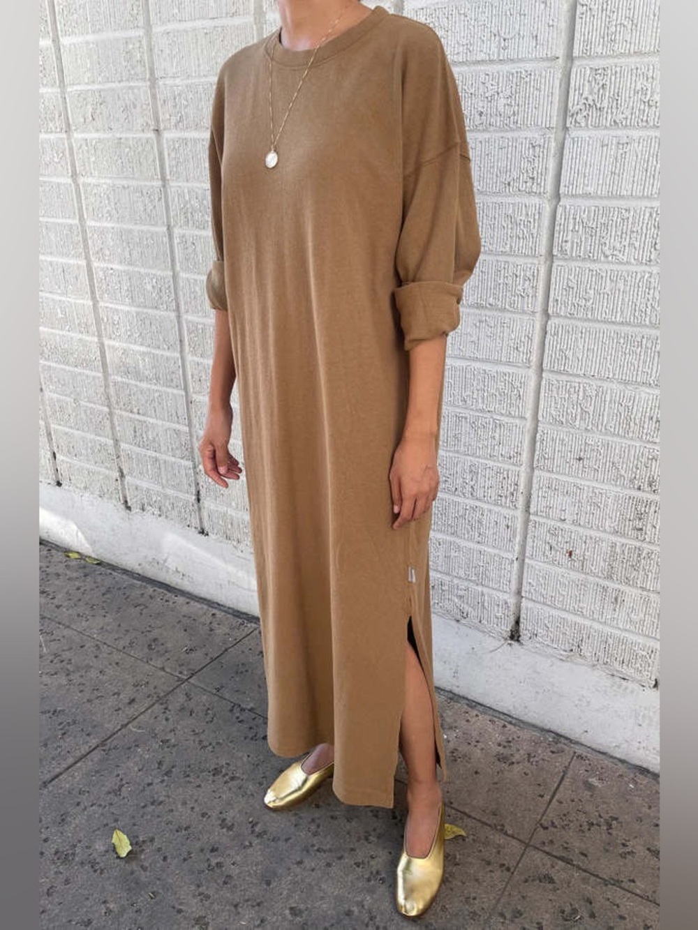Le Bon Shoppe Sunday Dress (Tobacco)